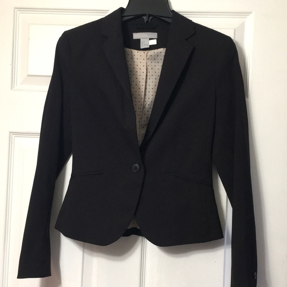 H&M black blazer
